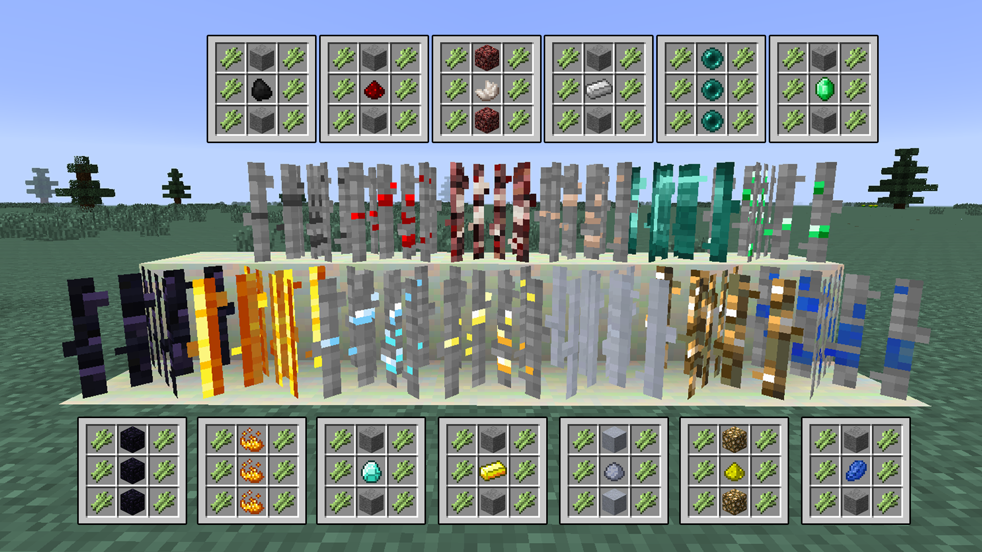 Everyting About Minecraft Minecraft Mods Growable Ores For 1 7 10