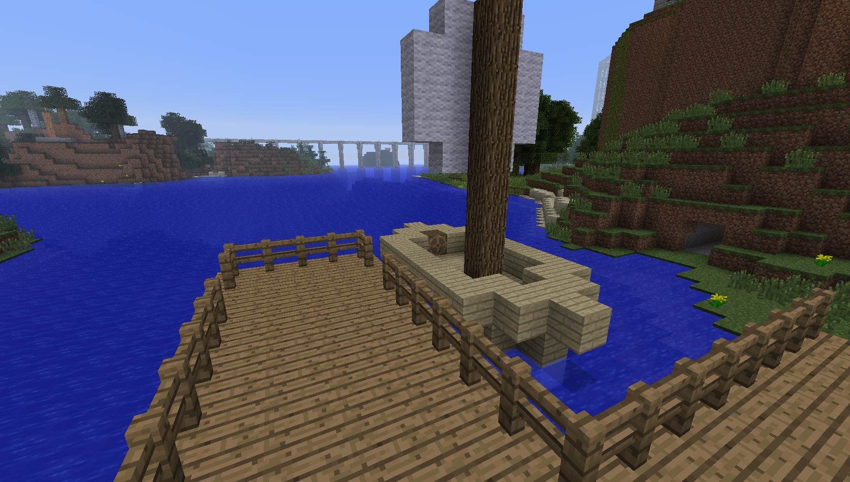 Archimedes' ships mod 1. 7. 10 (create your own ship) 9minecraft. Net.