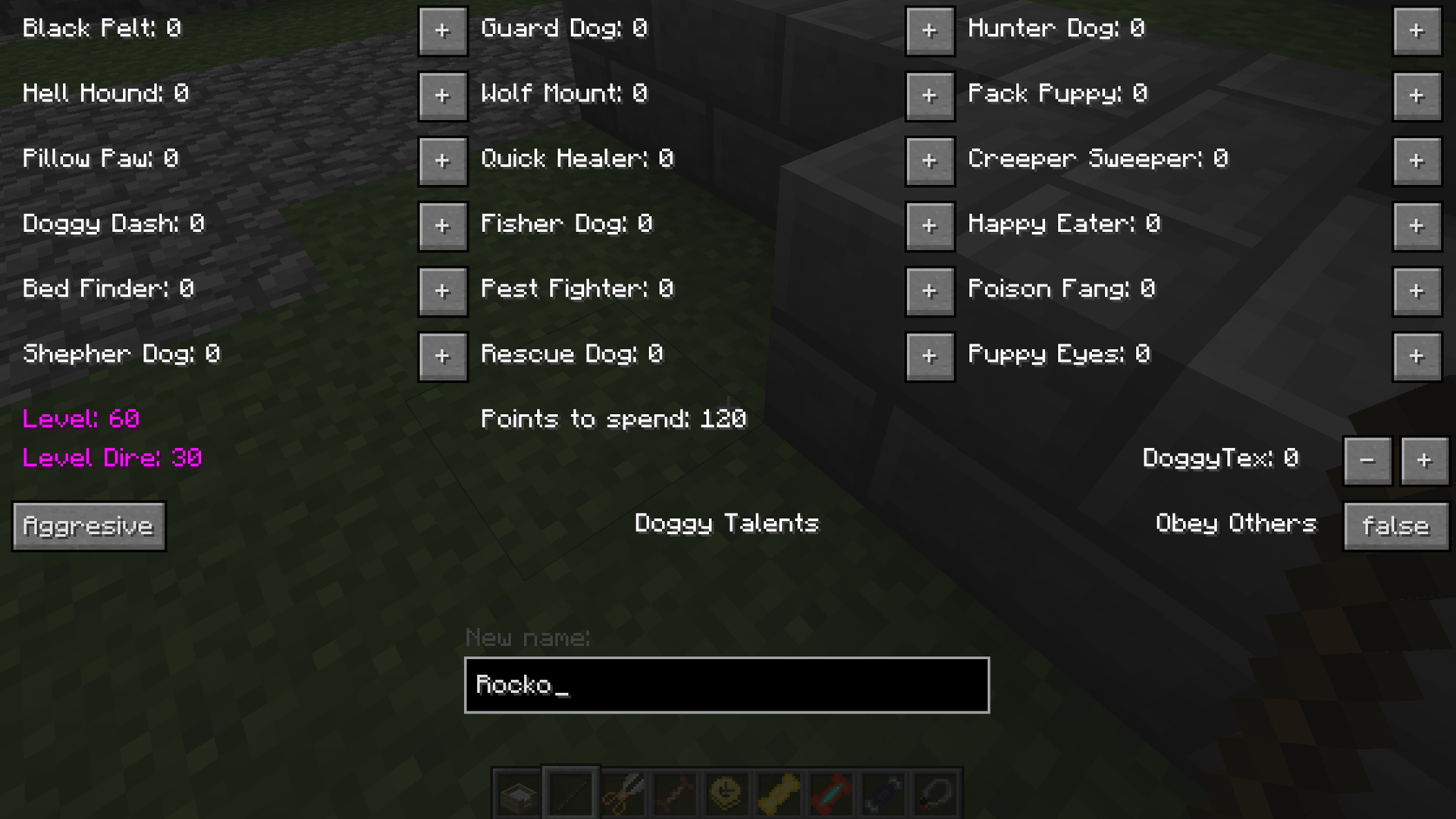 Doggy Talents  Minecraft Mods