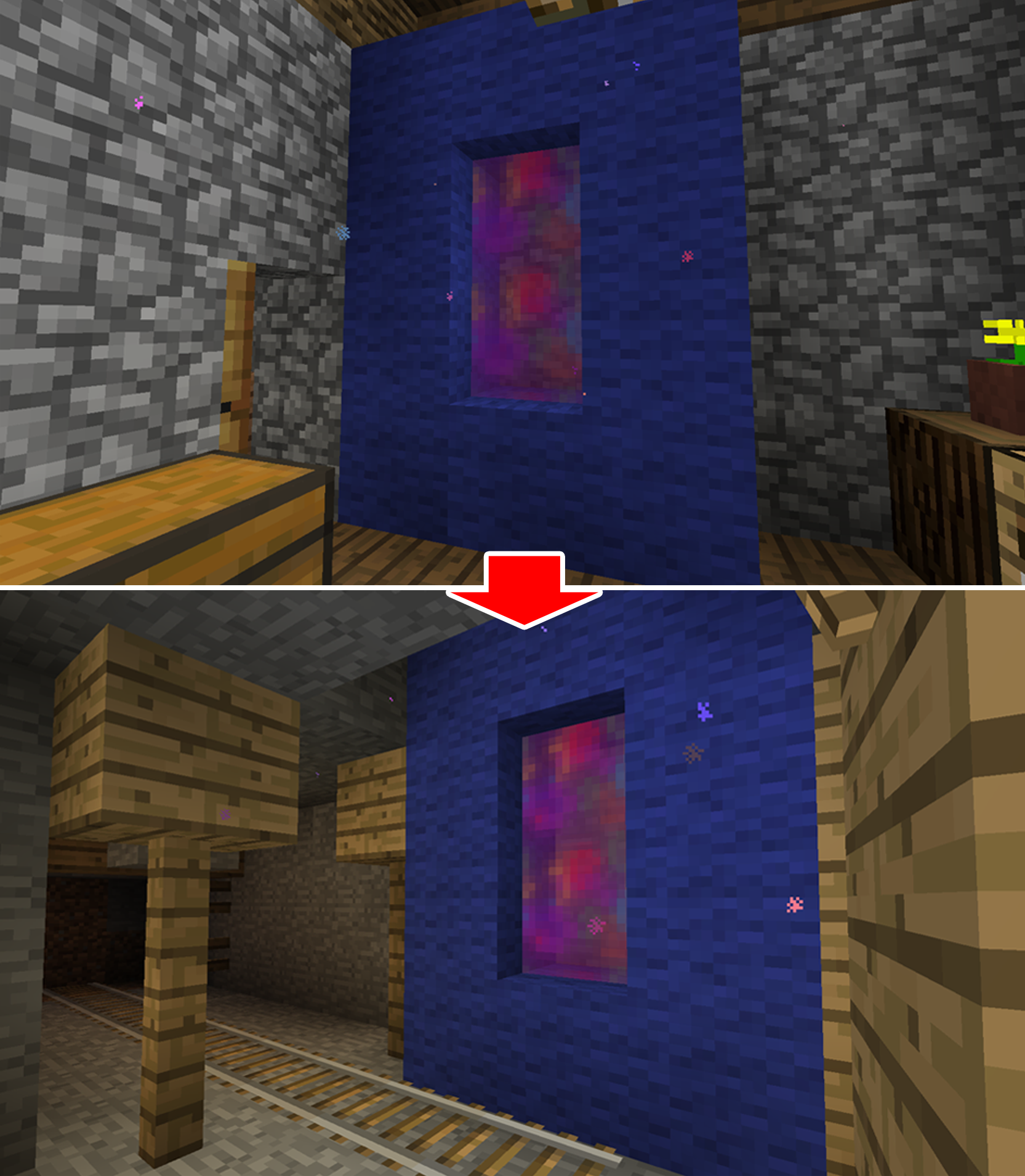 Colourful Portals Minecraft Mods