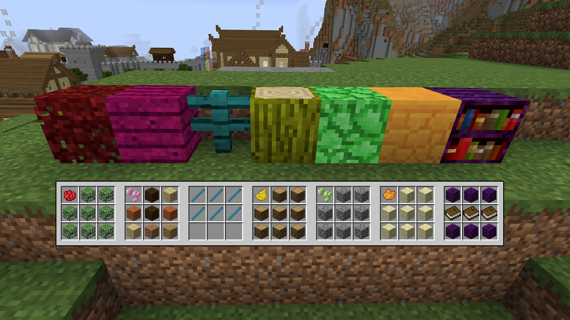 Colored Bricks Mod