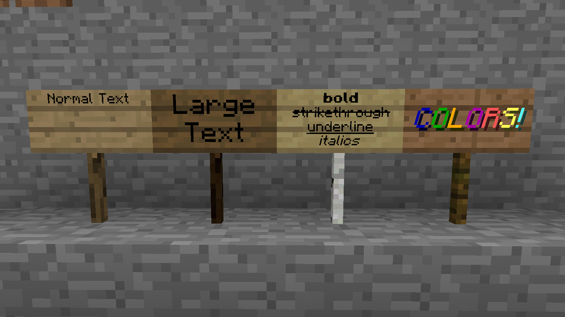 MoarSigns (19.1919.19)  Minecraft Mods