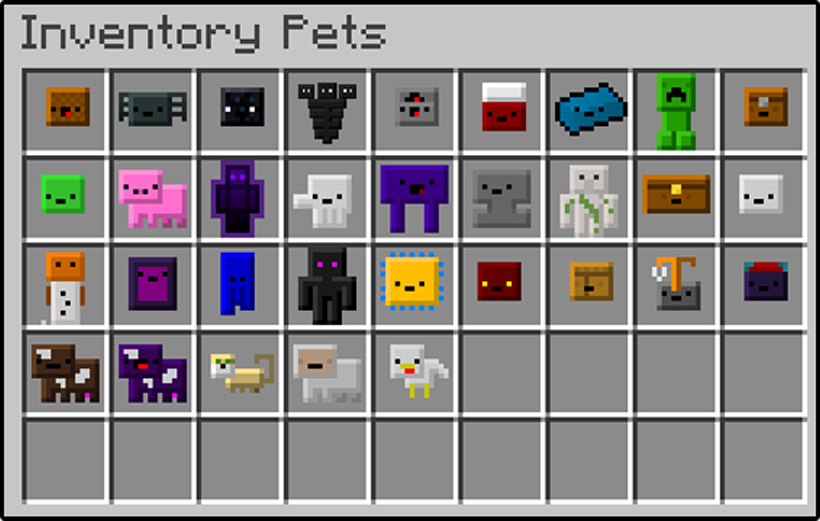 Inventory Pets 1 16 5 Minecraft Mods