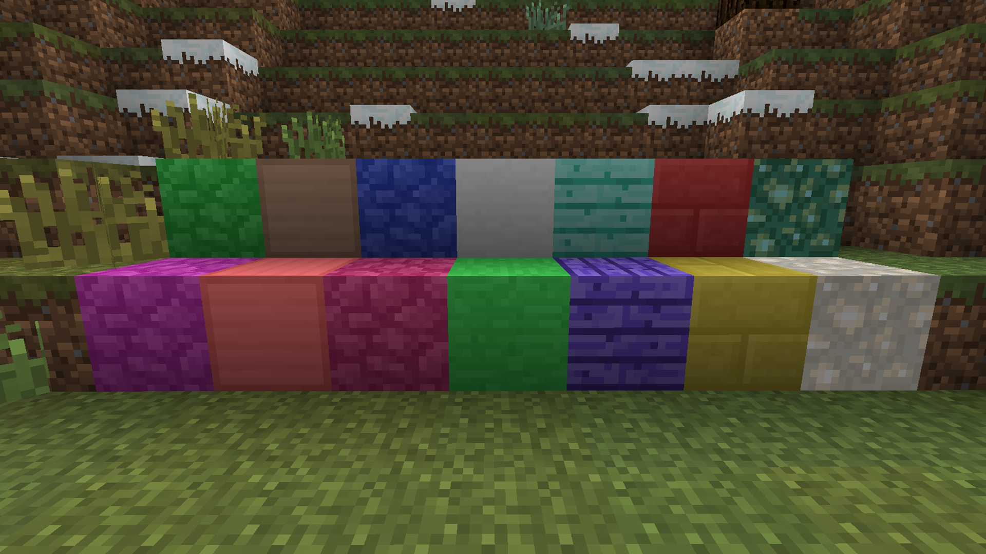 Colored Bricks Mod