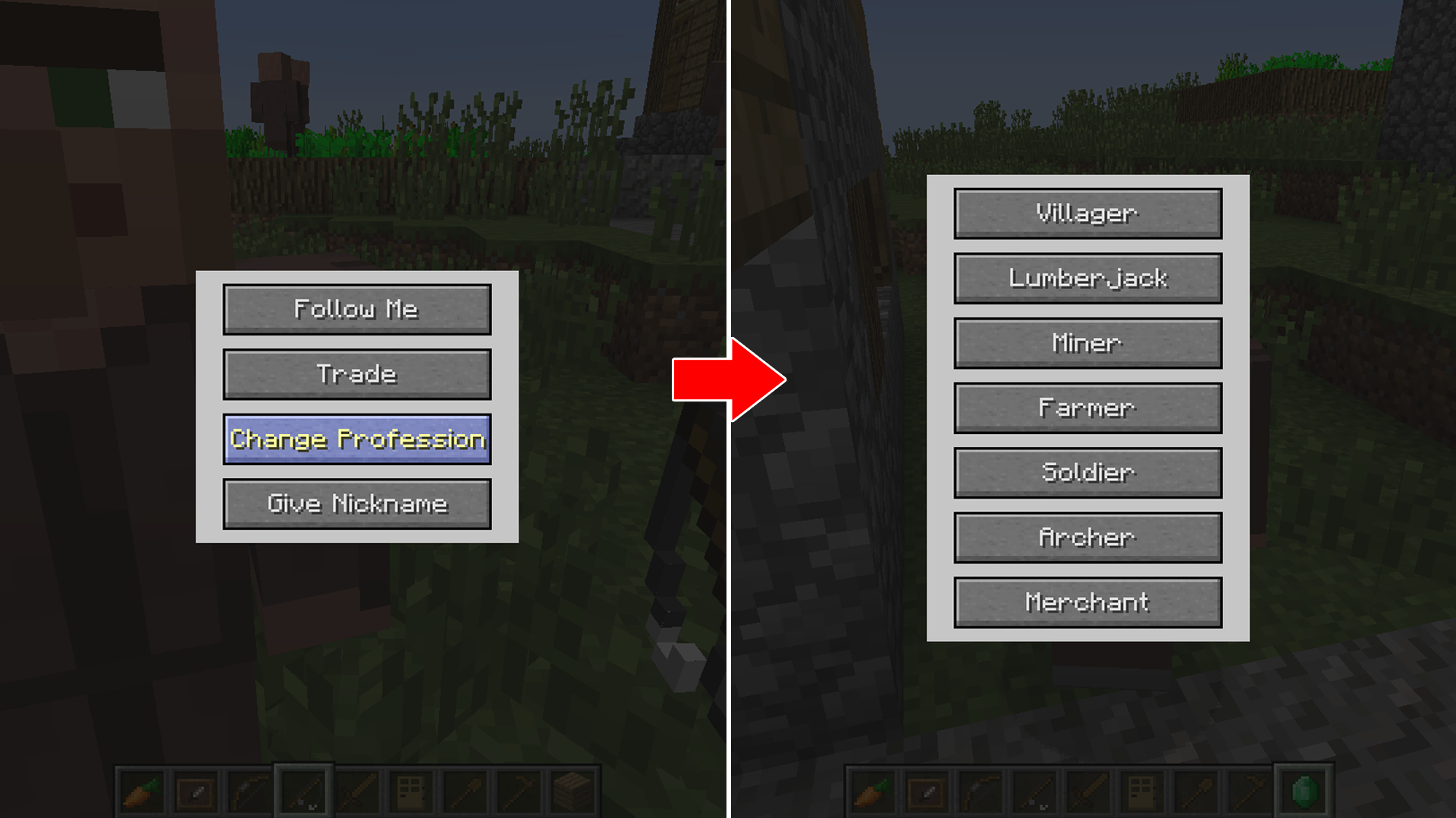 minecraft better villagers mod 1.7