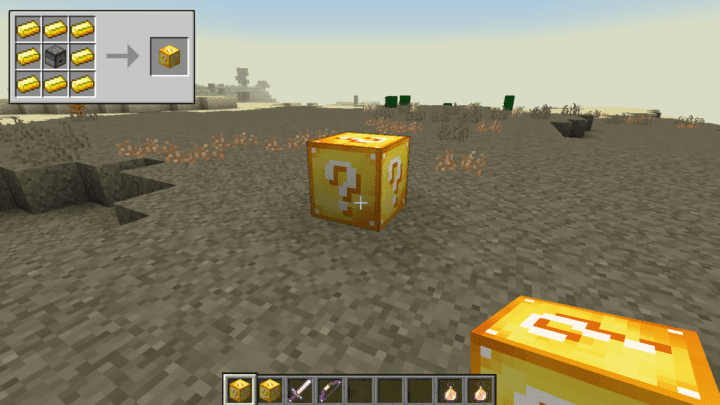 Lucky Block Mod for Minecraft