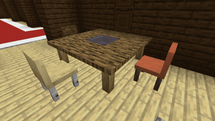 Furniture Mod 1 19 Minecraft Mods, How To Make A Table In Minecraft No Mods